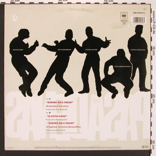 Pasadenas: Riding On A Train*2+1, CBS (CBS 652925 6), NL, 88 Typ: 12" Best.-Nr.: A3382 Preis: 1,00 Euro