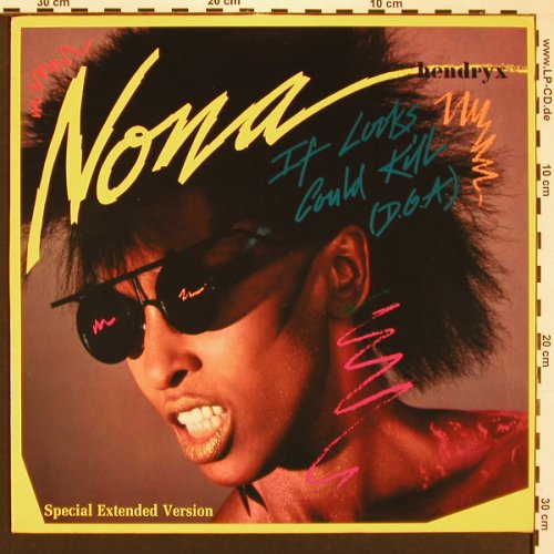 Hendryx,Nona: If Looks Could Kill *2+1,sp.ext,dub, RCA(PT 49940), D,Facts, 85 - 12inch - A3403 - 1,00 Euro