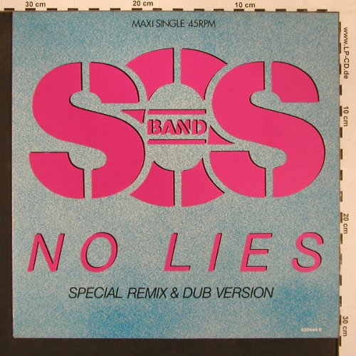 S.O.S. Band: No Lies*2, Tabu(TBU 650444 6), NL, 86 - 12inch - B3374 - 3,00 Euro