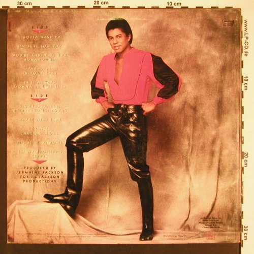 Jackson,Jermaine: I like your Style, Motown (IM-46056), P, 81 Typ: LP Best.-Nr.: B5972 Preis: 2,00 Euro