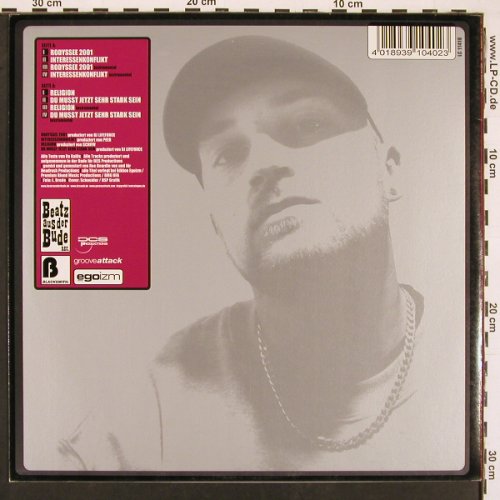 Ro Kallis aka Rotz von DCS: Rodyssey 2001*2+6, Beatz aus der Bude (BADB-R-004), D, 2001 Typ: 12" Best.-Nr.: B8967 Preis: 1,00 Euro