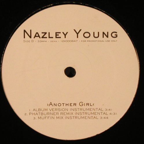 Young,Nazley: Another Girl*7, Promo, LC, EMI (2P000647), D, 2002 Typ: 12" Best.-Nr.: B9436 Preis: 1,00 Euro