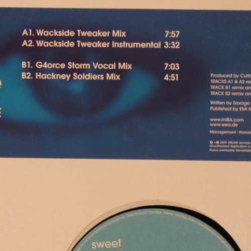 Sweet Female Attitude: Don't Tell Me*4, LC, Milkk(MILKK8), D, 2001 - 12inch - B9448 - 1,00 Euro