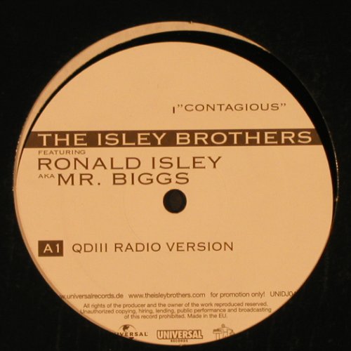 Isley Brothers: Contagious*3, LC, Promo, Universal, EU Typ: 12" Best.-Nr.: B9520 Preis: 1,00 Euro