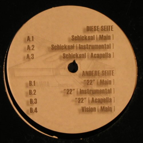 Tawia: Schicksal*3+3, Shortcut(), D,  - 12inch - B9533 - 1,00 Euro