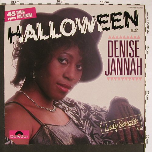 Jannah,Denise: Halloween+1, Polydor(881 866-1), D, 85 - 12inch - C2618 - 2,50 Euro