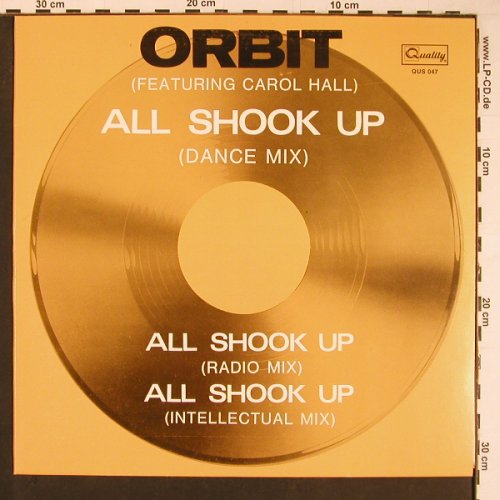 Orbit feat. Carol Hall: All Shook Up *3, Quality(QUS 047), D, 83 - 12inch - C2961 - 2,50 Euro