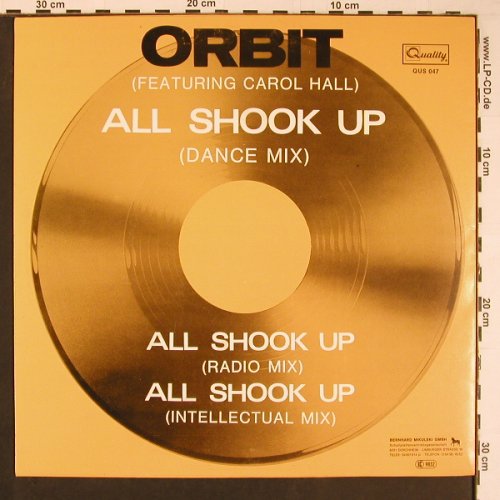 Orbit feat. Carol Hall: All Shook Up *3, Quality(QUS 047), D, 1983 - 12inch - C2961 - 3,00 Euro