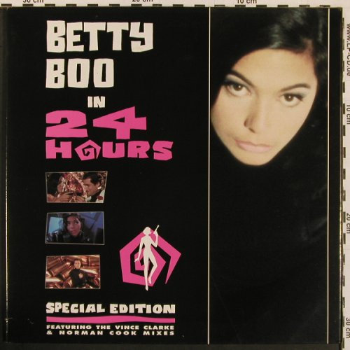 Betty Boo: 24 Hours-The Remixes,Foc, Rhythm King(LEFT R45T), UK, 90 - 12inch - C563 - 4,00 Euro