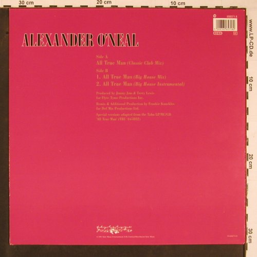 O'Neal,Alexander: All True Man*3, Tabu(656571 8), NL, 1991 - 12inch - C5902 - 3,00 Euro