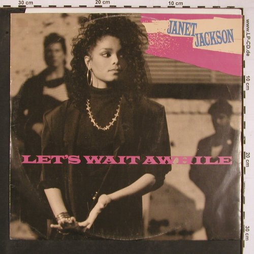 Jackson,Janet: Let's Wait Awhile+2, AM (392 167-1), D, 1987 Typ: 12" Best.-Nr.: C5926 Preis: 1,00 Euro