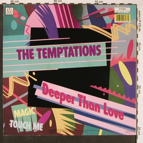 Temptations: Deeper Than Love+2, Motown(ZT 40608), D, 1985 - 12inch - C6823 - 1,00 Euro