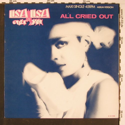 Lisa Lisa & Cult Jam: All Cried Out / Behind my Eyes, CBS(A 12.7268), NL, 1985 - 12inch - C7917 - 3,00 Euro