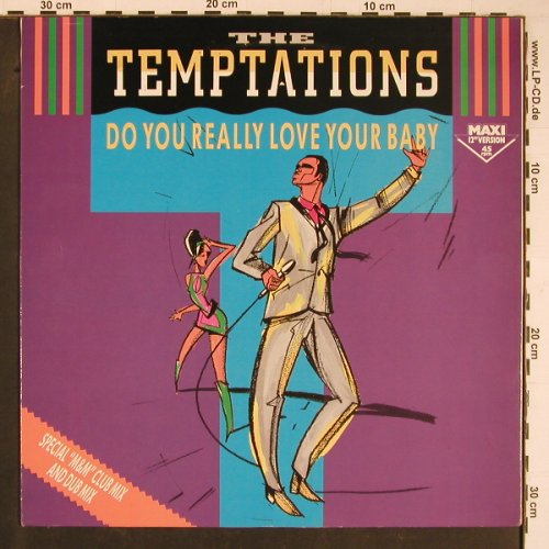 Temptations: Do You Really Love Your Baby*3+1, Motown(ZT 40454), D, 1985 - 12inch - C8314 - 1,00 Euro
