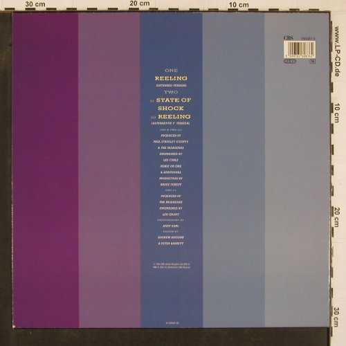 Pasadenas: Reeling*2 / State Of Shock, CBS (656087 6), NL, 1990 Typ: 12" Best.-Nr.: C9794 Preis: 1,00 Euro