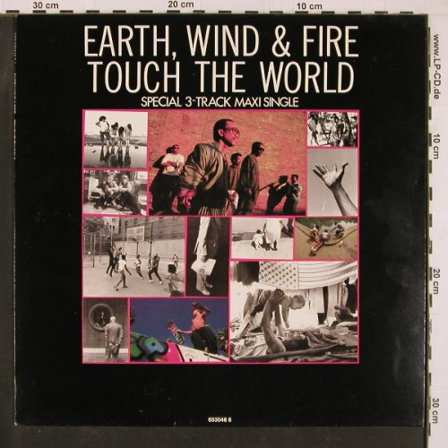 Earth,Wind & Fire: Touch The World, special 3Track, CBS (653048 6), NL, 1987 Typ: 12" Best.-Nr.: C9799 Preis: 1,00 Euro
