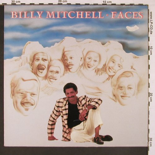 Mitchell,Billy: Faces, m-/vg+, Vista(), D, 1987 - LP - C9910 - 3,00 Euro