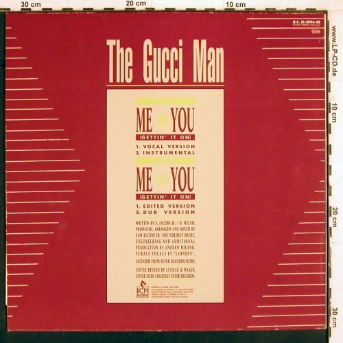 Gucci Man: Me & You(Gettin' It On), BCM(B.C.12-2094-40), D,  - 12inch - E2205 - 3,00 Euro