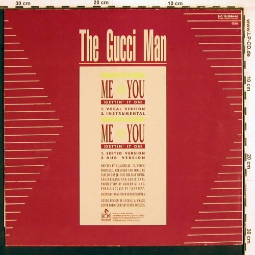 Gucci Man: Me & You(Gettin' It On), BCM (B.C.12-2094-40), D Typ: 12" Best.-Nr.: E2205 Preis: 1,00 Euro