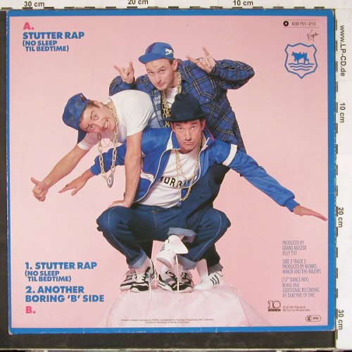 Morris Minor & Majors: Stutter Rap*2+1, 10 Rec.(609 751-213), D, 1987 - 12inch - E2471 - 1,00 Euro