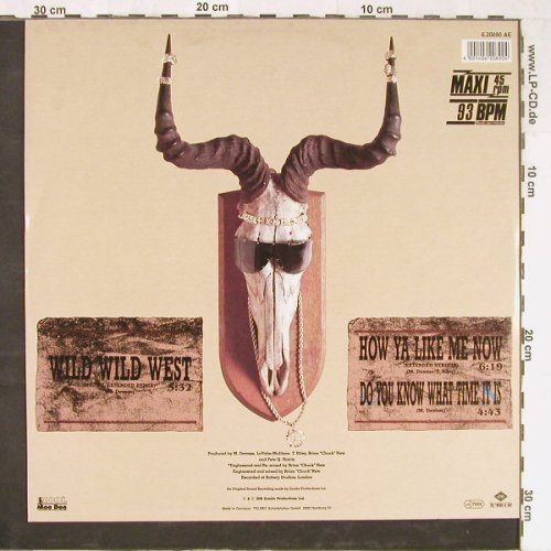 Kool Moe Dee: Wild Wild West+2, Jive(), D, 1988 - 12inch - E3369 - 3,00 Euro