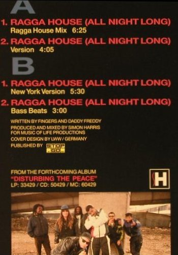 Harris,Simon  Starring Daddy Freddy: Ragga House(All night long), BCM(12398), D,  - 12inch - E3522 - 1,00 Euro