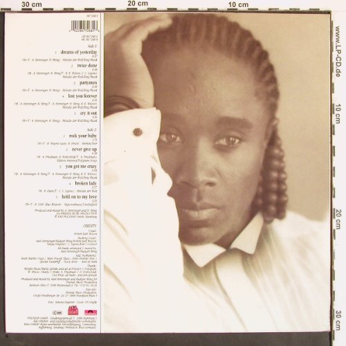 Wilson,Robert Earl: Never Give Up, Polydor(847 268-1), D, 1991 - LP - E3808 - 5,00 Euro