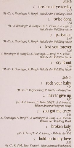 Wilson,Robert Earl: Never Give Up, Polydor(847 268-1), D, 1991 - LP - E3808 - 2,00 Euro