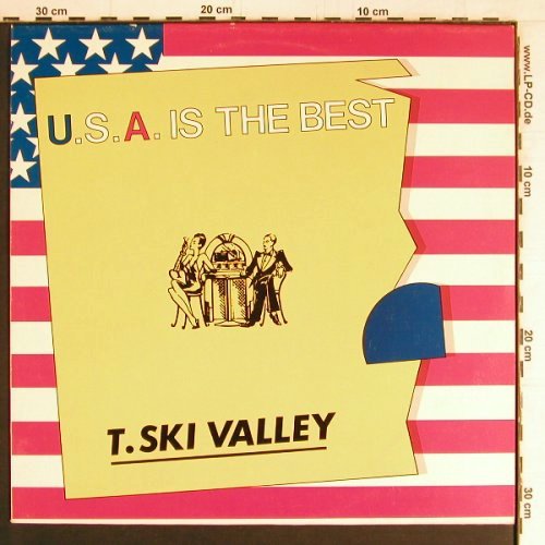 T.Ski Valley: U.S.A. is the Best, radio/club10:00, BMC(3576), B, 1983 - 12inch - E6352 - 1,00 Euro