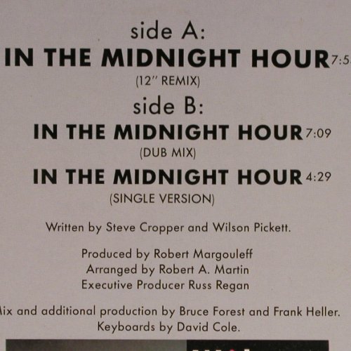 Pickett,Wilson: In the Midnight Hour,rmx 1987 vers., Motown (ZT 41584), D, 1987 Typ: 12" Best.-Nr.: E6372 Preis: 1,00 Euro