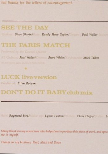 Dee C.Lee: See the day+3, CBS (A 12.6570), NL, 1985 Typ: 12" Best.-Nr.: E6466 Preis: 1,00 Euro