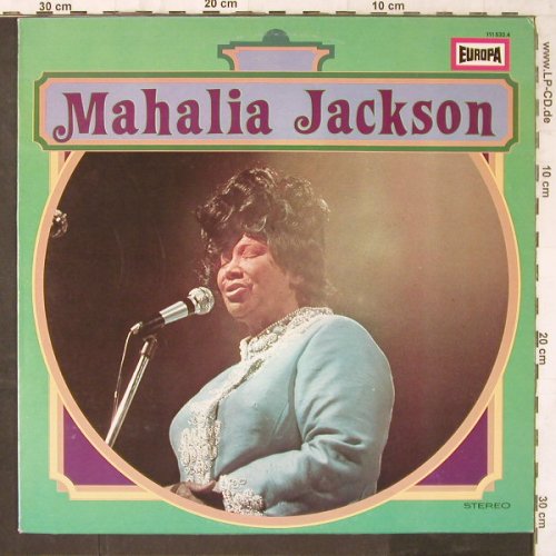 Jackson,Mahalia: Same, Europa(111 532.4), D, 1977 - LP - E6540 - 5,50 Euro