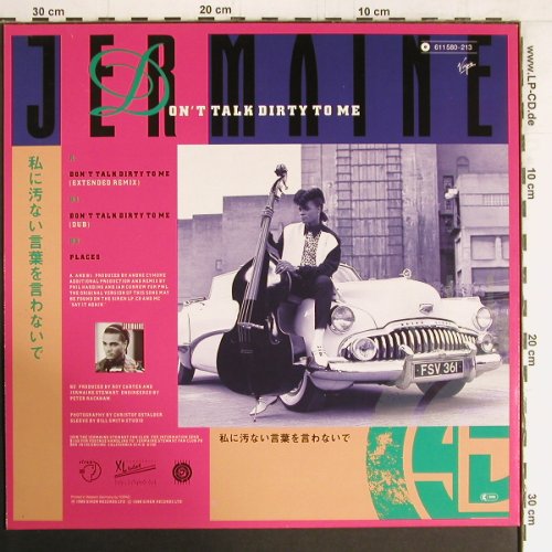 Stewart,Jermaine: Don't talk dirty to me*2+1, Virgin(611 580-213), D, 1988 - 12inch - E6657 - 1,00 Euro