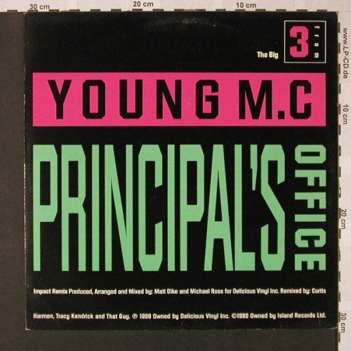 Young MC: Principal's Office, Delicious(12 BRX 161), UK, 1988 - 12inch - E7838 - 2,50 Euro