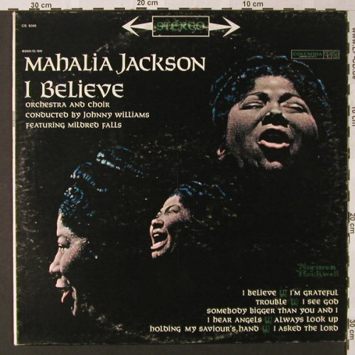 Jackson,Mahalia: I Believe(Orch.J.Williams), Columbia(CS 8349), US, m-/vg+,  - LP - E8601 - 9,00 Euro