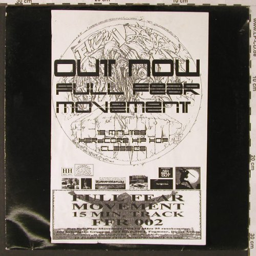 Full Fear: Movement,Promo,15min h.c.HipHop, Hamburg Hardcore(FFR 002), , 1994 - 12inch - E9470 - 5,00 Euro
