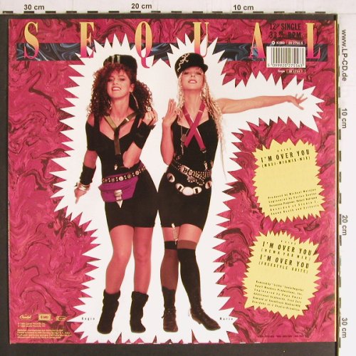 Sequal: I'm Over You*3, Capitol(20 2755 6), NL, 1988 - 12inch - E9755 - 1,00 Euro