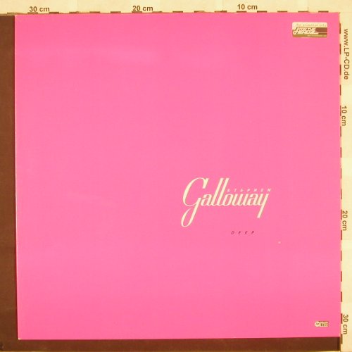Galloway,Stephen: Deep / Deep instrumental, Promo, 3p(), NL, 2000 - 12inch - F10 - 2,50 Euro