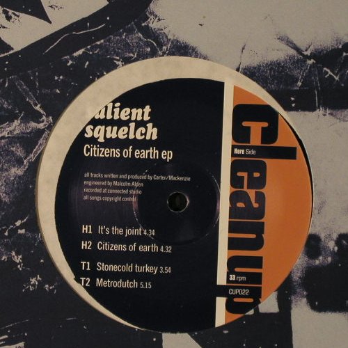 Salient Squelch: Citizens of Earth EP, Clean Up(CUP022), , 1996 - 12inch - F2087 - 2,00 Euro