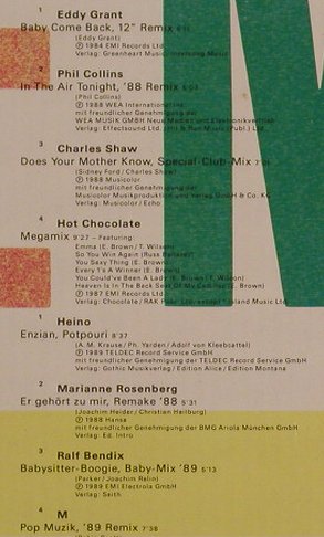 V.A.Remix: 16 Tr., EMI(186-7 93329 1), D, 1989 - 2LP - F2913 - 6,00 Euro