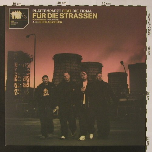 Plattenpapzt feat.Die Firma: Für Die Strassen*4+2, Zomba(), EU, 2000 - 12inch - F3081 - 4,00 Euro