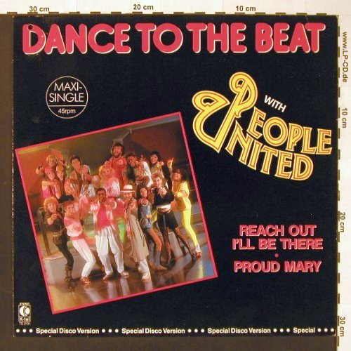 People United: Reach Out I'll Be There /Proud Mary, K-tel(TG 2101), D,m-/vg+co, 1986 - 12inch - F3672 - 2,50 Euro