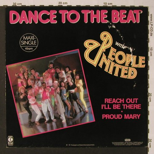 People United: Reach Out I'll Be There /Proud Mary, K-tel(TG 2101), D,m-/vg+co, 1986 - 12inch - F3672 - 2,50 Euro