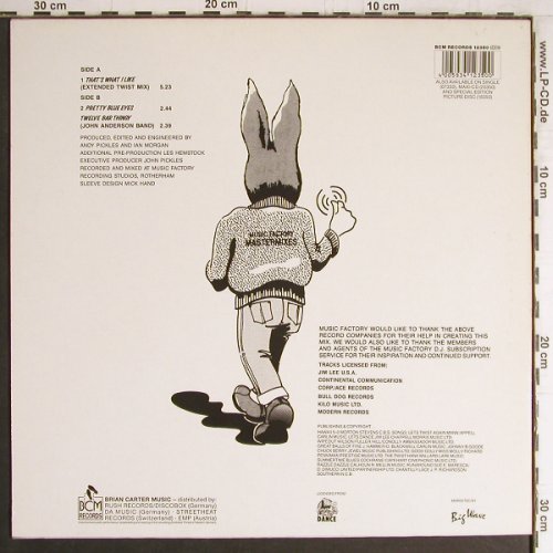 Jive Bunny & The Mastermixers: That's What I Like(Ext.Twist Mix)+2, BCM (12350), D Typ: 12" Best.-Nr.: F3883 Preis: 3,00 Euro