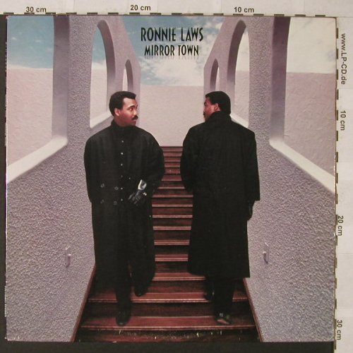 Laws,Ronnie: Mirror Town, Columbia(BFC 40089), US, 1986 - LP - F607 - 5,00 Euro