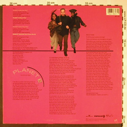 Kc Flightt: Planet E*4,hiphop mx..AcidHouse rmx, BMG(8897-1RD), US,vg+/m-, 1989 - 12inch - H1661 - 4,00 Euro