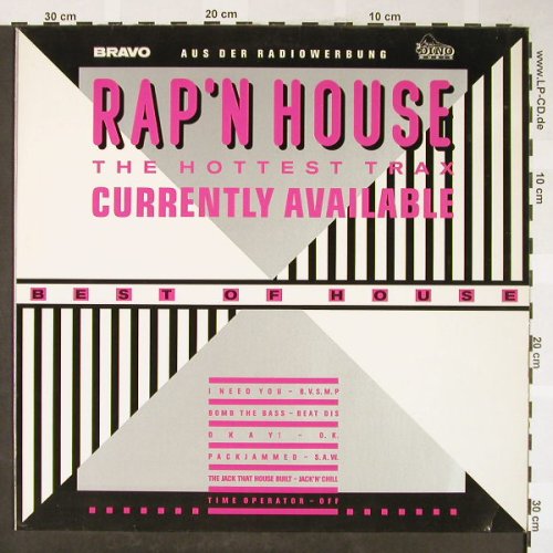 V.A.Rap'n House: The Hottest Trax,Bomb the Bass..., Dino/Bravo(1711), D, 1988 - LP - H1752 - 5,00 Euro