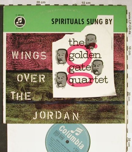Golden Gate Quartet: Wings over the Jordan, vg+/m-, Columbia(C 60 556), D,  - 10inch - H2191 - 6,00 Euro