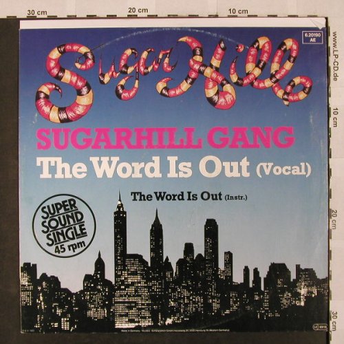 Sugarhill Gang: The Word Is Out(voc+ins), vg+/vg+, SugarHill(6.20190 AE), D, 1983 - 12inch - H2593 - 2,50 Euro