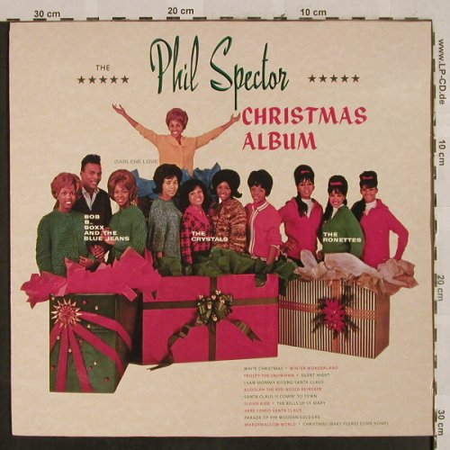 V.A.Phil Spector Christmas Album: Crystals..Bob B.Soxx & t.Blue Jeans, Chrysalis(208 767), D, Ri, 1987 - LP - H2715 - 7,50 Euro